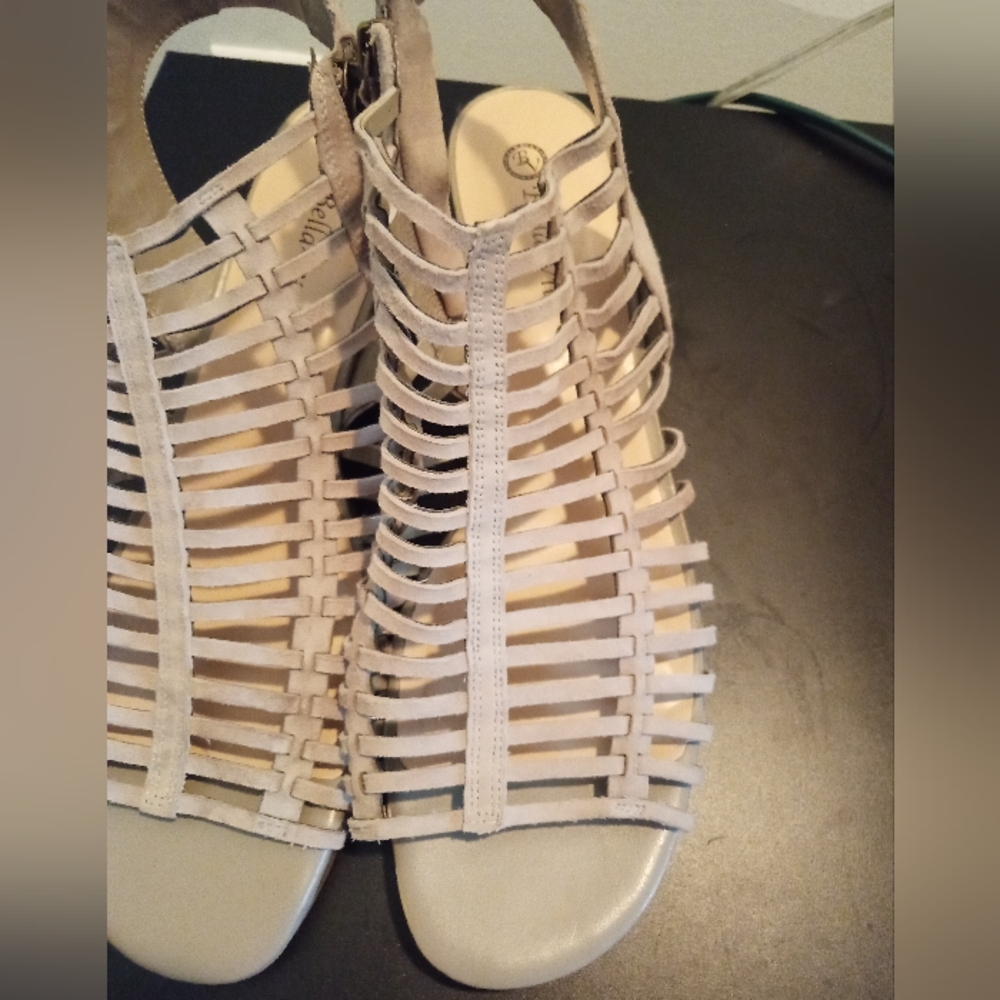 Bella Vita caged leather sandals